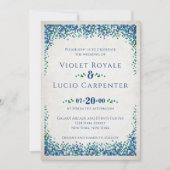 ビデオゲームギーク結婚の 招待状 (正面)