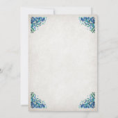 ビデオゲームギーク結婚の 招待状 (裏面)