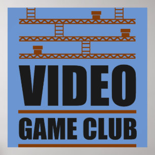 ビデオゲームクラブ ポスター