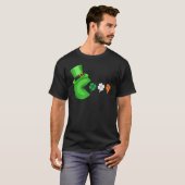 ビデオゲームクローバーSt patricks dayゲーマーキッズボーイズ Tシャツ (正面フル)