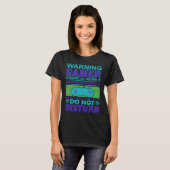 ビデオゲームゲーマーコンソールゲーミングファン Tシャツ (正面フル)