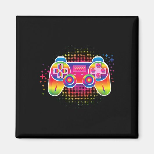 ビデオゲームゲーマーコントローラ マグネット (正面)