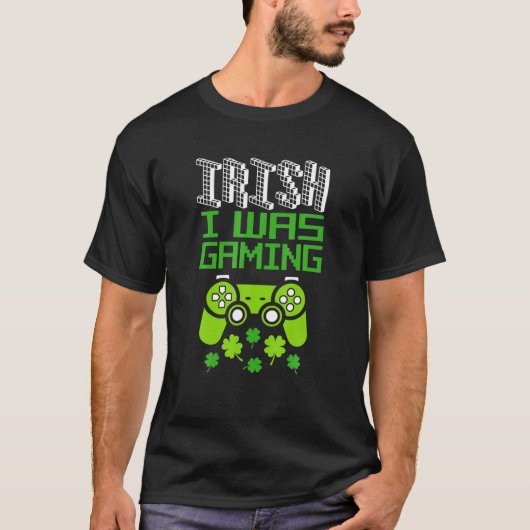 ビデオゲームゲームおもしろいSt patricks dayTee For G Tシャツ (正面)