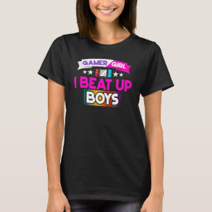 ビデオゲームゲームゲーマーガール3 Tシャツ