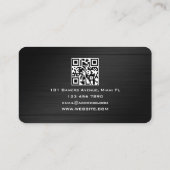 ビデオゲームコンソールのハンドヘルドフェイクルック 名刺 (裏面)