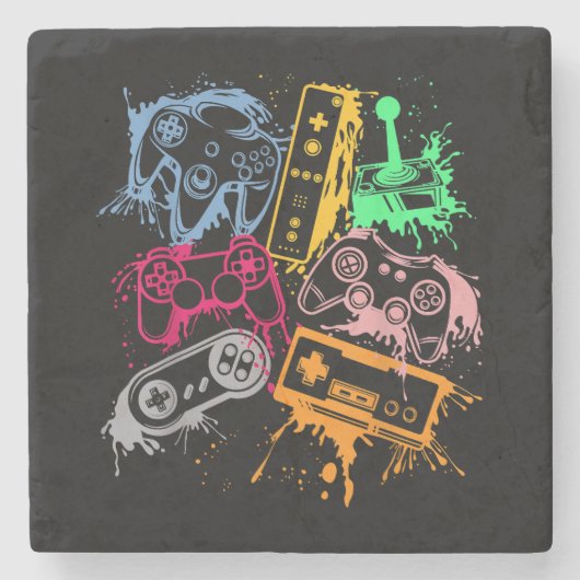 ビデオゲームコンソールコントローラレトロ80の90のアーク ストーンコースター (正面)