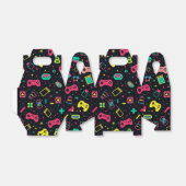 ビデオゲームコントローラとおもちゃのパターン フェイバーボックス (折り畳みなし)