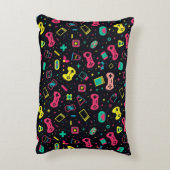 ビデオゲームコントローラのパターン アクセントクッション (裏面(縦))