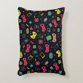 ビデオゲームコントローラのパターン アクセントクッション (正面(垂直))