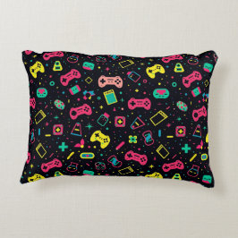 ビデオゲームコントローラのパターン アクセントクッション