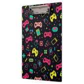 ビデオゲームコントローラのパターン クリップボード (左)