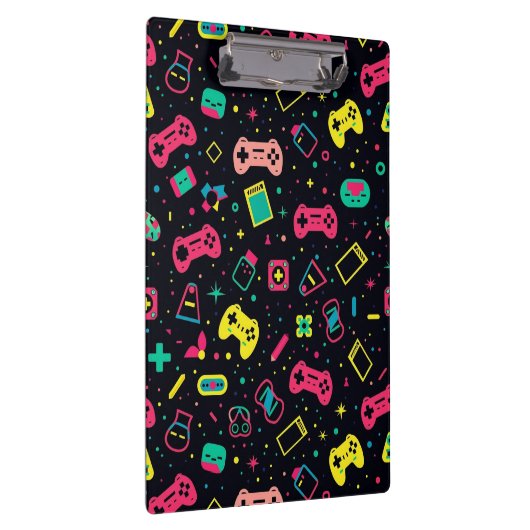 ビデオゲームコントローラのパターン クリップボード (右)