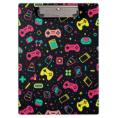 ビデオゲームコントローラのパターン クリップボード (正面)