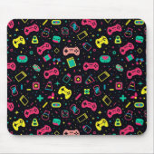 ビデオゲームコントローラのパターン マウスパッド (正面)