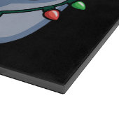 ビデオゲームコントローラクリスマスサンタハットゲーマー カッティングボード (角)