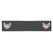 ビデオゲームコントローラクリスマスサンタハットゲーマー ショートテーブルランナー (横)