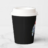 ビデオゲームコントローラクリスマスサンタハットゲーマー 紙コップ (右)