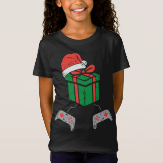 ビデオゲームコントローラクリスマスPJsクリスマス Tシャツ