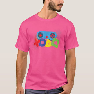 ビデオゲームコントローラゲーマーゲーム Tシャツ