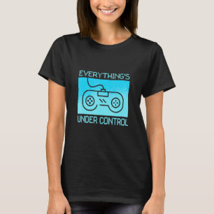 ビデオゲームコントローラゲームコンソールゲーマーストリーミ Tシャツ