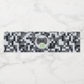 ビデオゲームコントローラーのレベルを上げる誕生日パーティー ペットボトルラベル (シングルラベル)