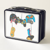 ビデオゲームコントローラ メタルランチボックス (裏面)
