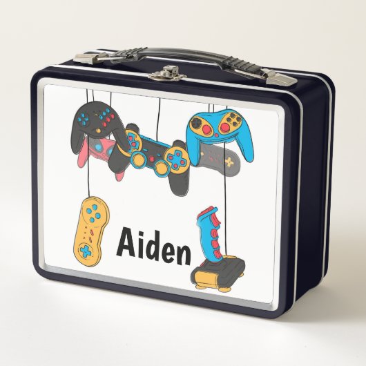 ビデオゲームコントローラ メタルランチボックス (正面)