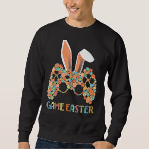 ビデオゲームコントローラBunny Gamer Boys Mens Happy スウェットシャツ