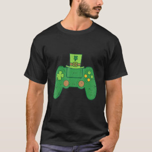 ビデオゲームコントローラIrishゲーマーボーイズSt patricks Tシャツ