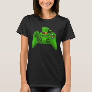 ビデオゲームコントローラIrishゲーマーボーイズSt patricks Tシャツ
