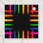 ビデオゲームコントローラNeonありがとう誕生日 フェイバータグ (裏面)