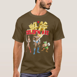 ビデオゲームゴールデンアックスTシャツ Tシャツ