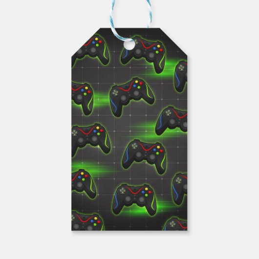 ビデオゲームサンキューギフトラベル ギフトタグ (裏面)