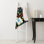 ビデオゲームスナックパーティーキッズゲーマーパーソナライズされた シェルパブランケット (インサイチュ)