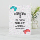 ビデオゲームスポーツゲーマーバースデーパーティー 招待状 (スタンド正面)