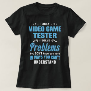 ビデオゲームテスター Tシャツ