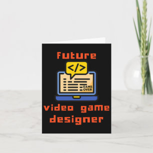 ビデオゲームデザイナープログラマコーダ カード
