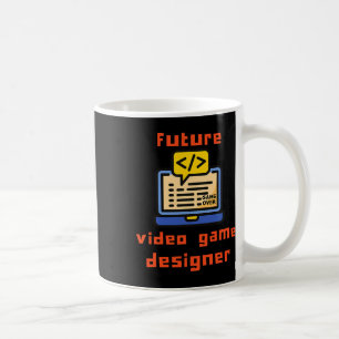 ビデオゲームデザイナー プログラマー コーダー コーヒーマグカップ