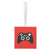 ビデオゲームデザインキューブオーナメント キューブオーナメント (右)