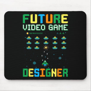 ビデオゲームデザイ子供へナー1 マウスパッド