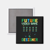 ビデオゲームデザイ子供へナー1 マグネット (正面/裏面)