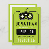 ビデオゲームトラックの誕生日ポストカード ポストカード (正面/裏面)