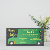 ビデオゲームトラックバースデーパーティ招待状 (スタンド正面)