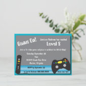 ビデオゲームトラック誕生日パーティー 招待状 (スタンド正面)