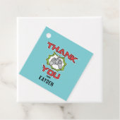 ビデオゲームパーティーありがとうラベル フェイバータグ (インサイチュ)