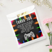 ビデオゲームパーティー制御装置ネオンゲーム誕生日 フェイバーバッグ (封をした状態)