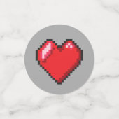 ビデオゲームパーティー紙吹雪テーブルの装飾 コンフェッティ (スモール正面)