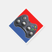 ビデオゲームパーティー スタンダードカクテルナプキン (角)