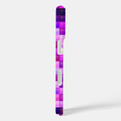 ビデオゲームピクセルピンクの正方形パターン Case-Mate iPhoneケース (裏面 / 右)