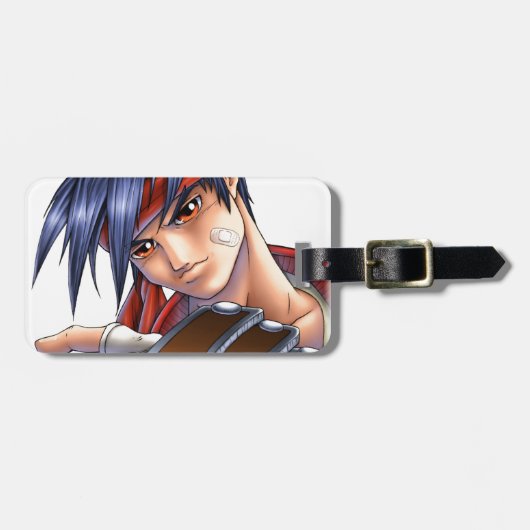 ビデオゲームファンの芸術 ラゲッジタグ (正面横)